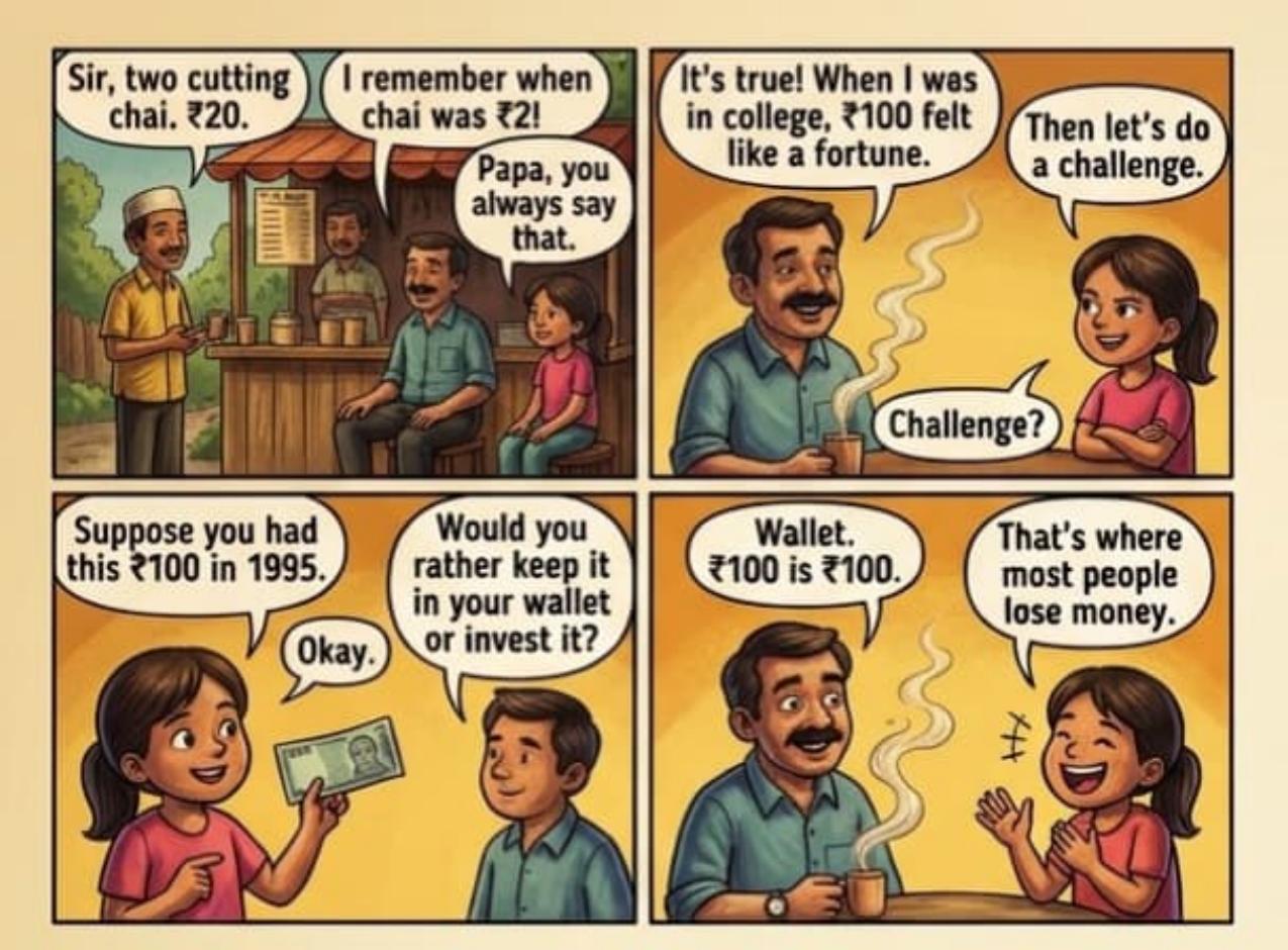 Daddy, Daughter and Chai comic cover