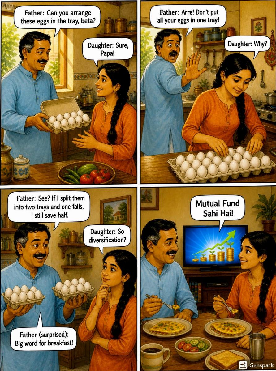 Don’t Put All Your Eggs in One Basket comic book cover