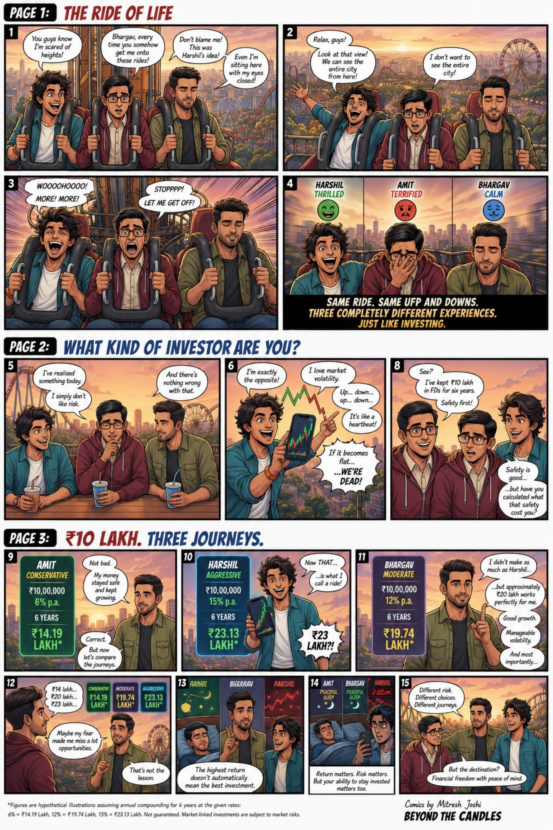 Understanding Risk comic book cover